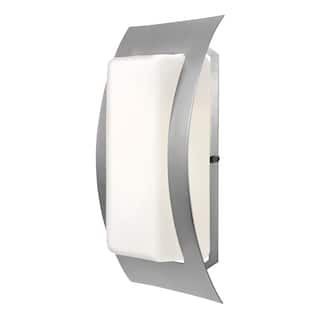 Access Lighting Eclipse - Wet Location LED Wall Fixture - Satin Finish - Opal Glass Diffuser