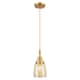 Option Satin Gold / Silver Plated Mercury Shade