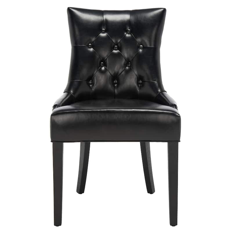SAFAVIEH Chelsey Grey Ring Dining Chair (Set of 2) - 22" x 25.6" x 36.4" - 22"W x 25"D x 36"H