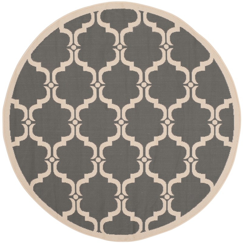 SAFAVIEH Courtyard Rozina Indoor/ Outdoor Waterproof Patio Backyard Rug
