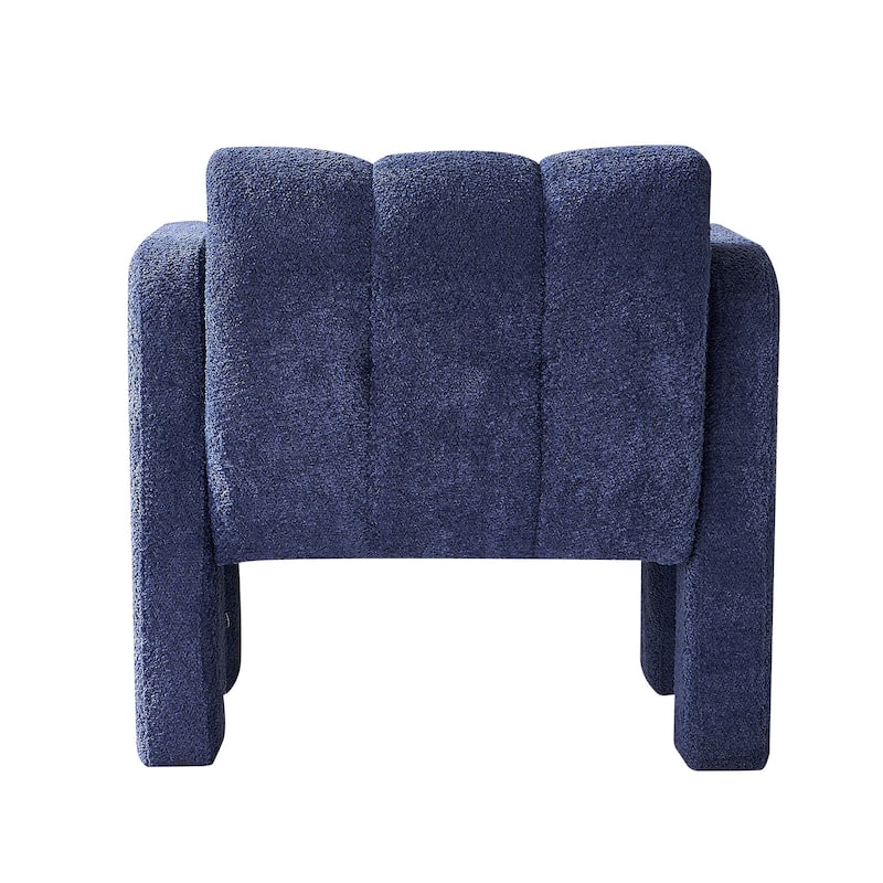 31.10" Wide Boucle Upholstered Accent Chair for Living Room