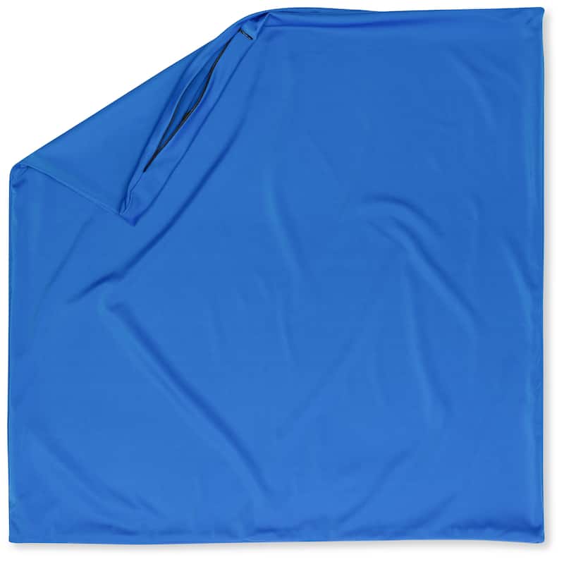 Throw Pillow Cozy Soft Microbead Yeal Blue: 1 Pc - ~ Cover 24 x 24
