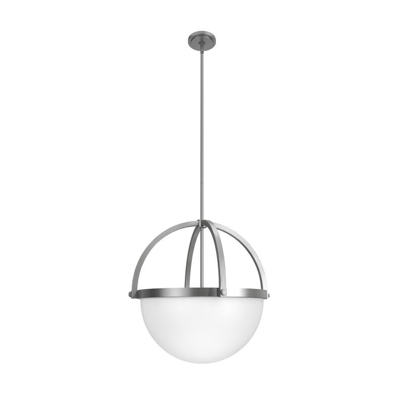 Hunter Wedgefield 4-Light Pendant - Dining Room, Entry - Geometric - Transitional, Contemporary