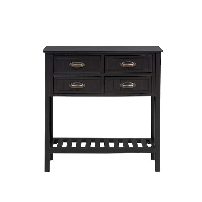 Crestway Antique Solid Wood Entryway Console Table
