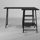 preview thumbnail 30 of 29, Carbon Loft Industrial L-shaped Corner Computer Desk with Shelf