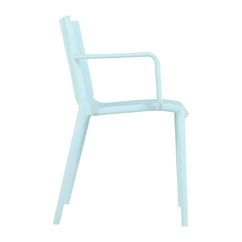 4-Pack All-Weather Polypropylene Chairs