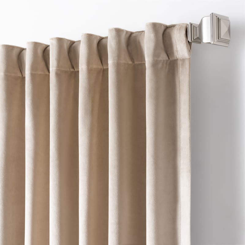 Martha Stewart Martha's Velvet Curtain Panel Pair