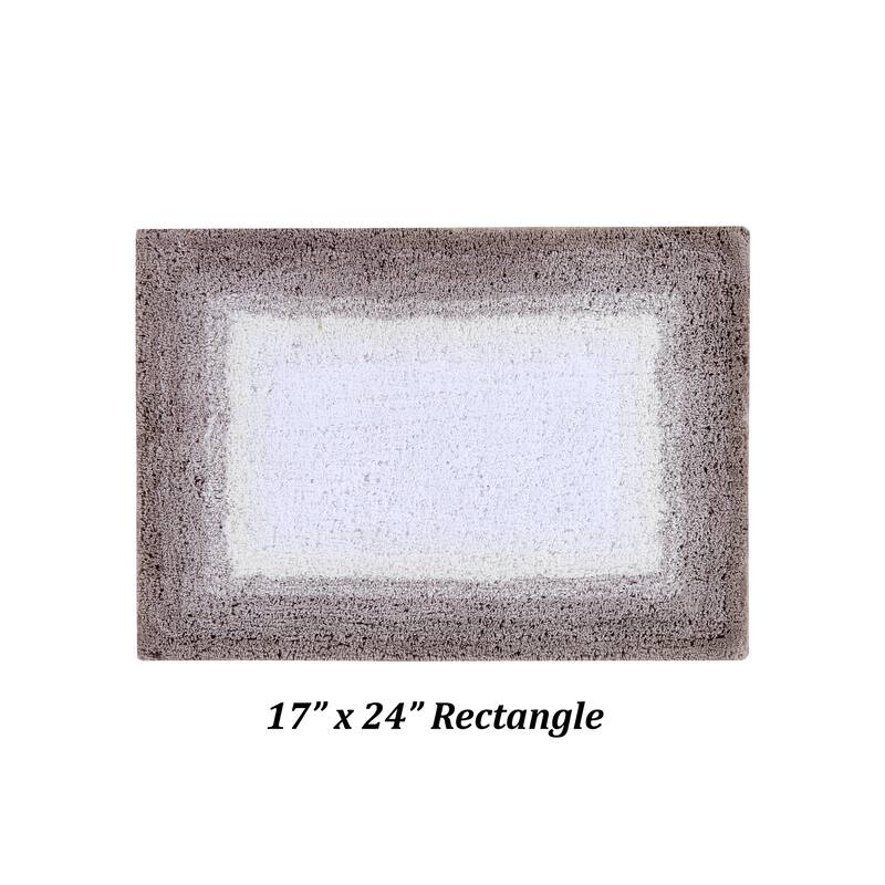 Better Trends 100% Cotton Super Soft & Highly Water Absorbent Bathroom Rugs-Torrent Collection Tufted Machine Washable Bath Mats