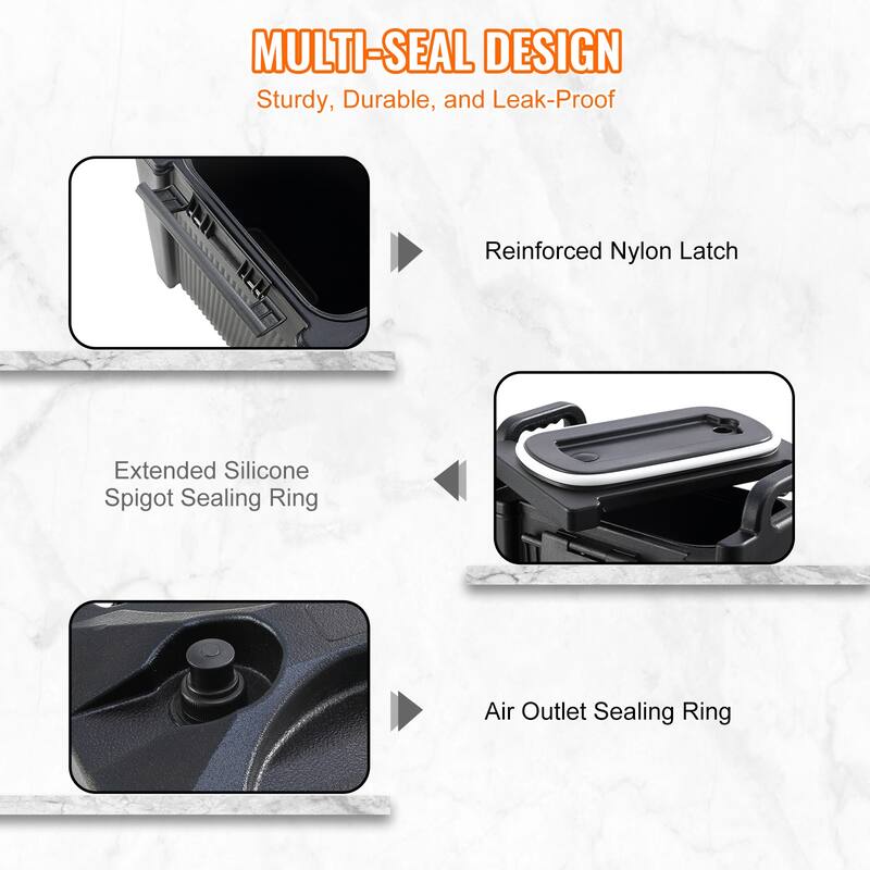 Insulated Beverage Dispenser for Hot Tea Coffee Water Restaurant Drink Shop