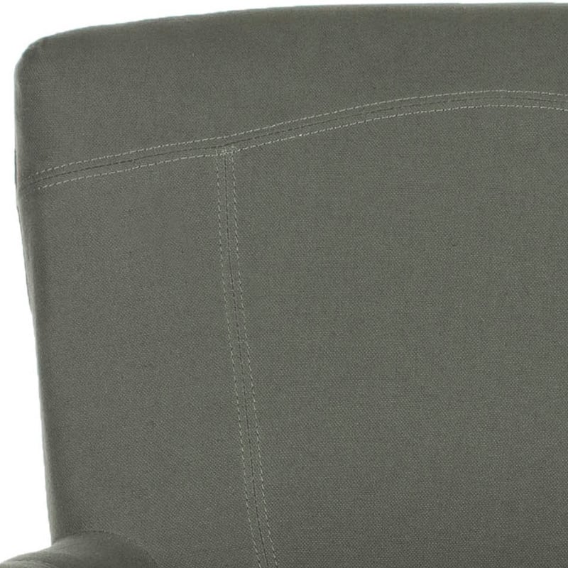 SAFAVIEH Kandace Taupe Arm Chair - 26.8" x 25.8" x 39.2" - 27Wx26Dx39H
