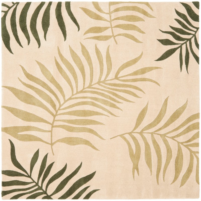 SAFAVIEH Handmade Soho Carley Ferns N.Z. Wool Rug