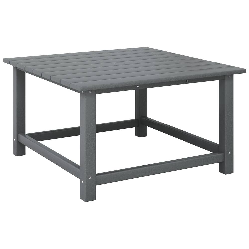 Laguna Outdoor Poly Adirondack 31" Square Coffee Table