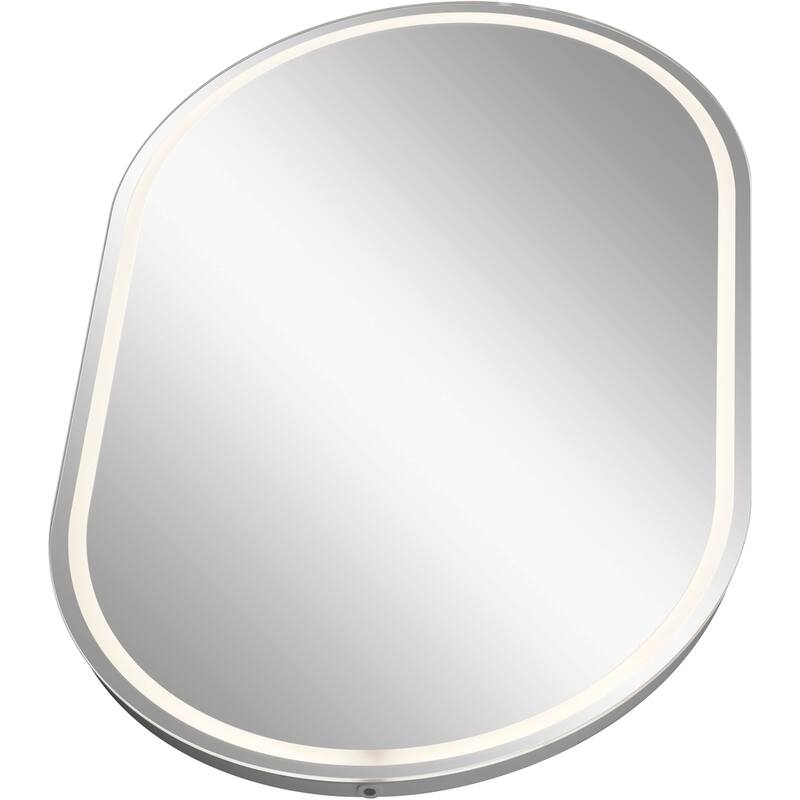 Elan Menillo 38.5 inch LED Vanity Mirror with Etched Glass