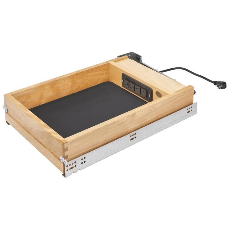 Rev-A-Shelf 4WCDB-18HSC-1 Wood Classics 15"W Soft Close Base Cabinet - Maple