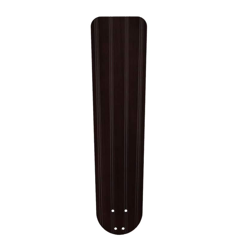 Standard Wood Blade Set of Five - 54 or 60 inch - 60 Inch - Dark Walnut