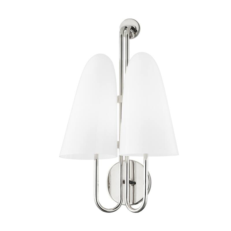 Hudson Valley Lighting Slate Hill 2 Light 20" Tall Wall Sconce - Polished Nickel