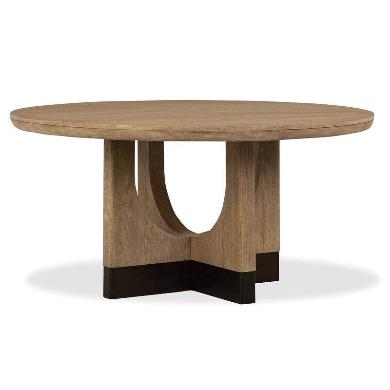 Magnussen Home Tristan Swiss Coffee 60" Round Dining Table - 60''W x 60''D x 30''H - 60''W x 60''D x 30''H