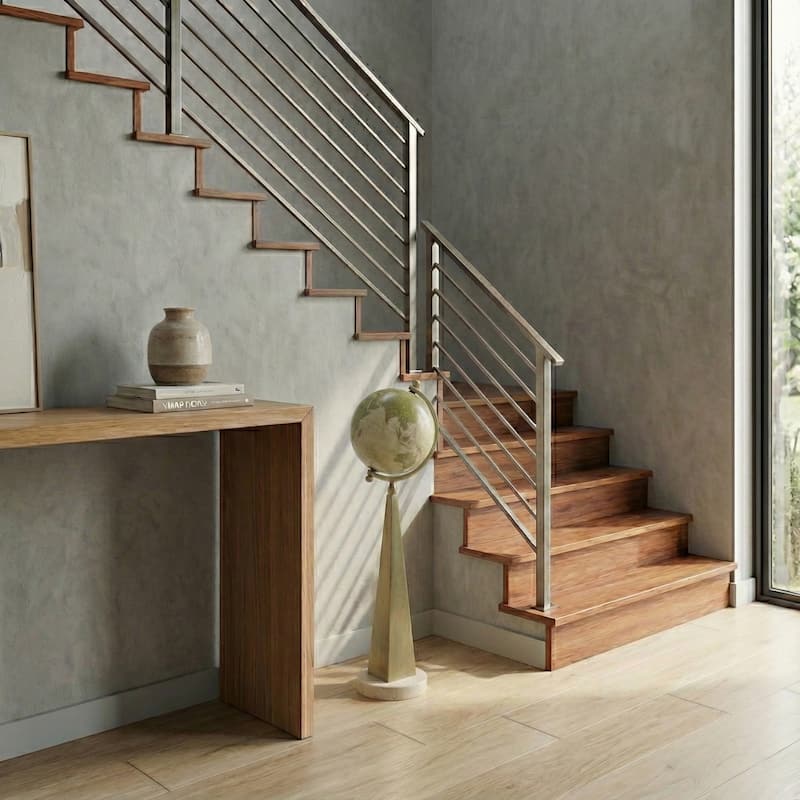 Decorative Tall Globe Statue with Sculpture Base - 30", Bronze - 30.0"