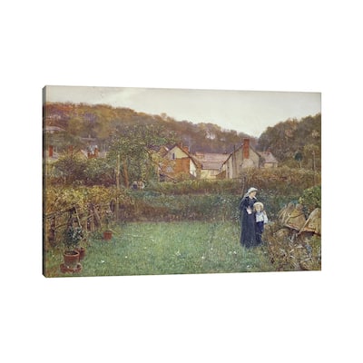 iCanvas "Telling the Bees" by Charles Napier Hemy Canvas Print