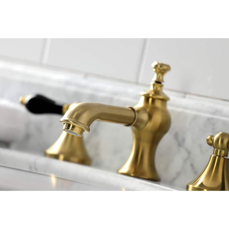 Duchess 8 in. Widespread Bathroom Faucet in Brushed Brass