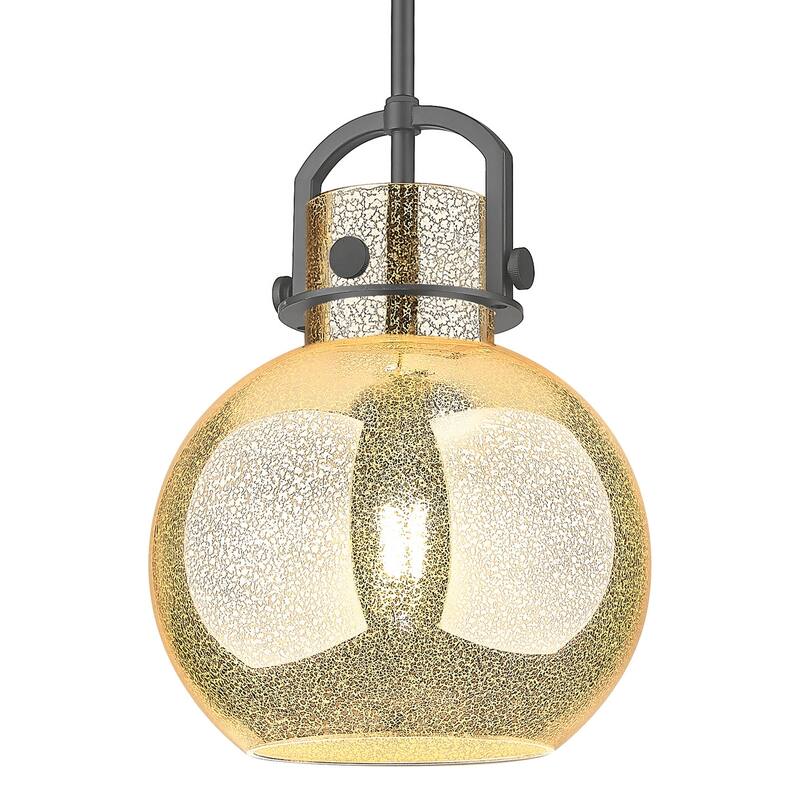 Innovations Lighting 410-1SM-G410-10ME Newton Sphere 10" Wide - Matte Black