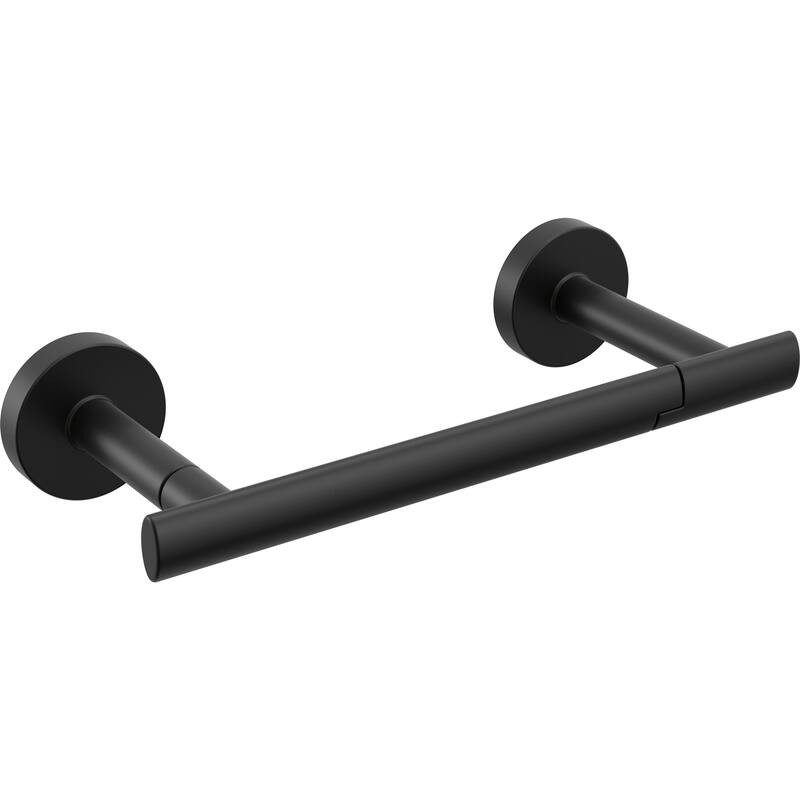 Delta 74250 Altado Wall Mounted Pivoting Toilet Paper Holder - Matte Black