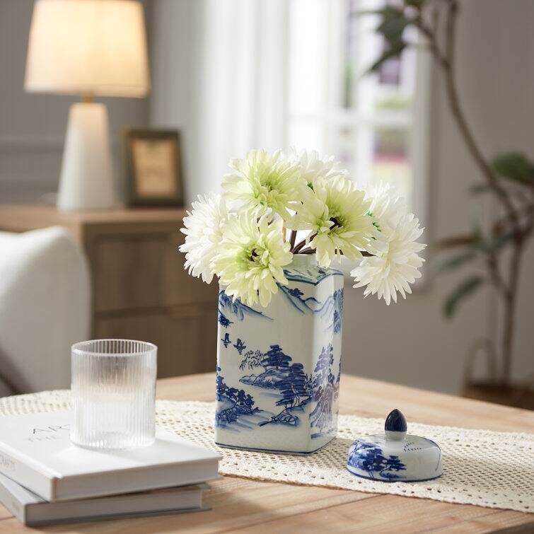 Acroma Handmade Modern Ceramic Ginger Jar