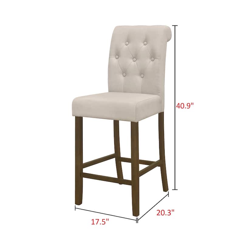 Rolla 5-pieces Counter Height Dining Table and Chair