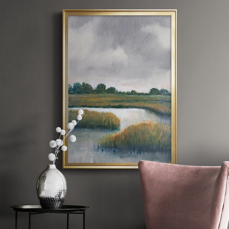 Salt Marshes I Premium Framed Print - Ready to Hang