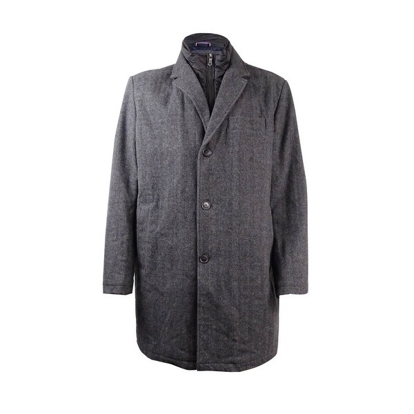 tommy hilfiger herringbone coat