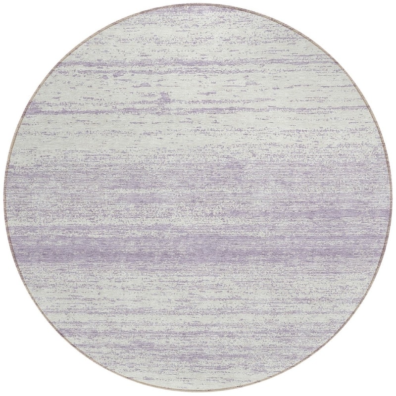 HomeRoots Striped Transitional Rectangle Outdoor Rug