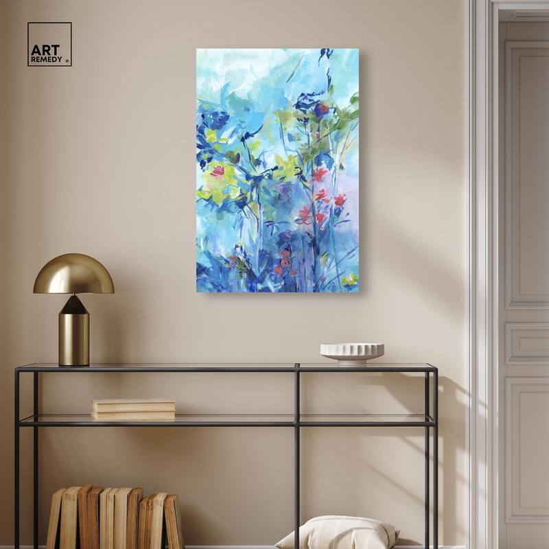 Heavenly Blue II Canvas by Art Remedy, Gallery Wrapped