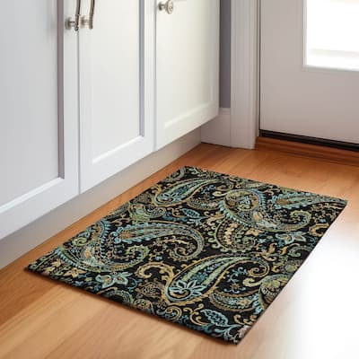 Premium Washable Super Soft Traditional Paisley Mayfield Rug