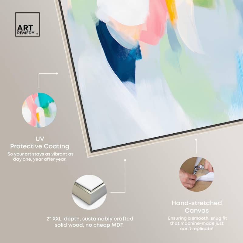 Layered Lush III Canvas by Art Remedy