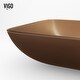 preview thumbnail 6 of 12, VIGO Sottile 18"L x 13"W Glass Vessel Sink and Gotham 12"H Faucet Set