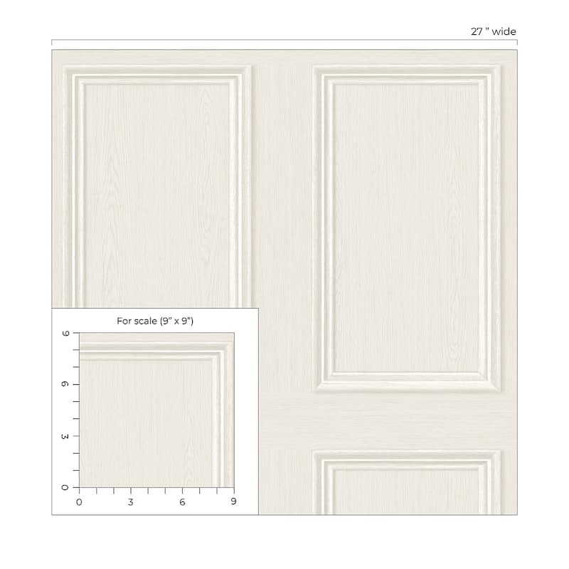 Stacy Garcia Home Faux Wood Panel Peel and Stick Wallpaper