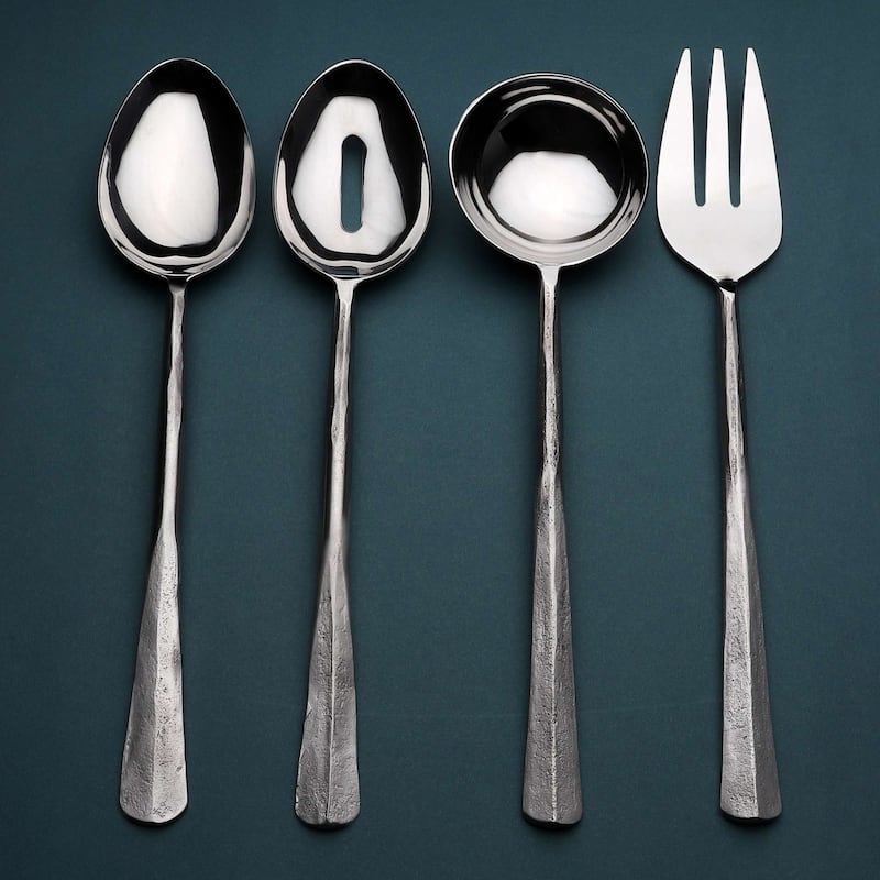 INOX Ridge Hostess Serving 4 Pc. Set