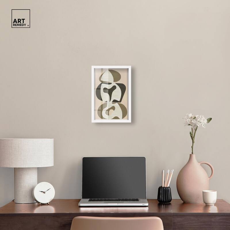 Shapes of Sage II Shadowbox by Art Remedy