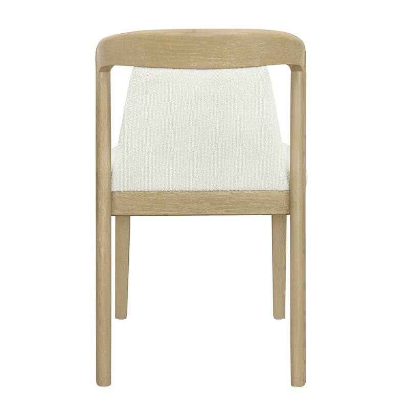 Christopher Knight Home - Ashlin Contemporary Upholstered Armless Dining Chairs with Rubberwood Frame, Set of 2
