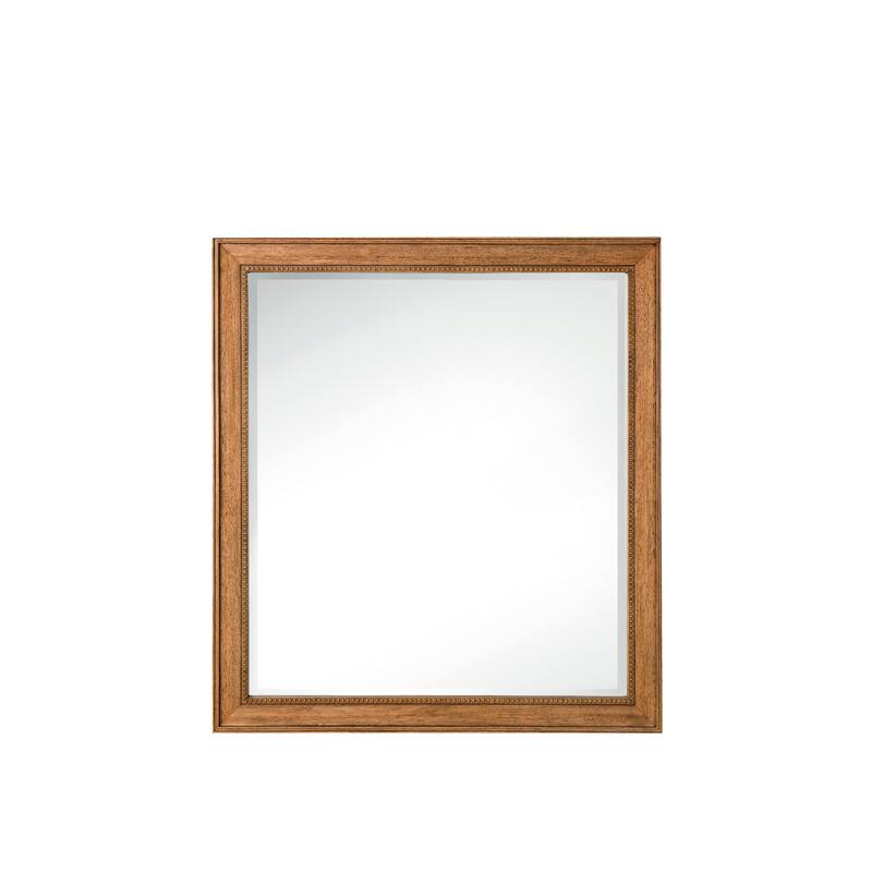 James Martin Vanities Bristol 44" Rectangular Mirror, Saddle Brown