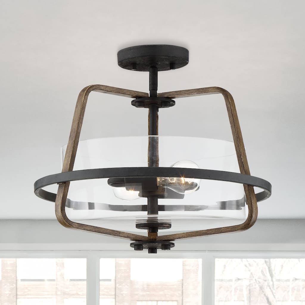 Ryder 2 Light Semi-Flushmount