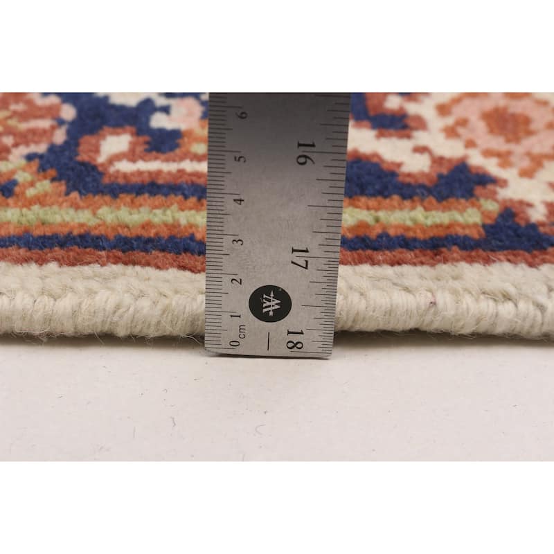 ECARPETGALLERY Hand-knotted Serapi Heritage Cream Wool Rug - 2'6 x 21'4