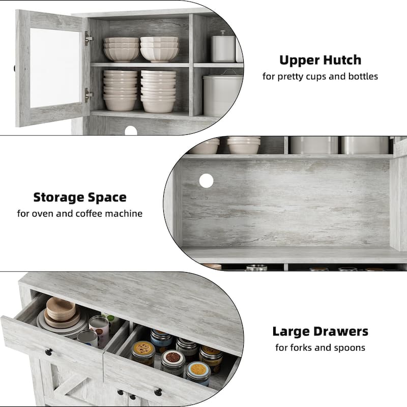 Kitchen Buffet Storage Cabinet