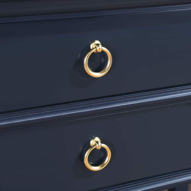 Collette 2-Drawer Tray Top Nightstand by Greyson Living