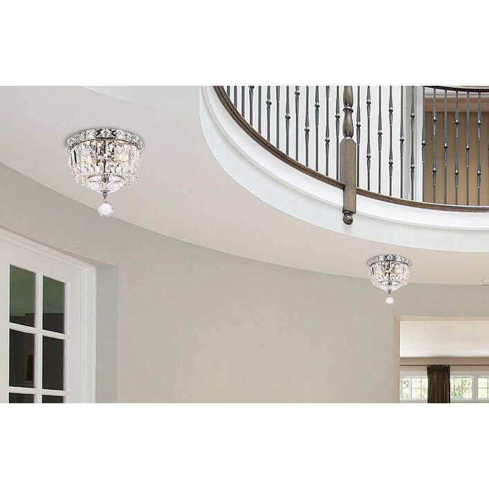 Somette 2-light 8-inch Chandelier