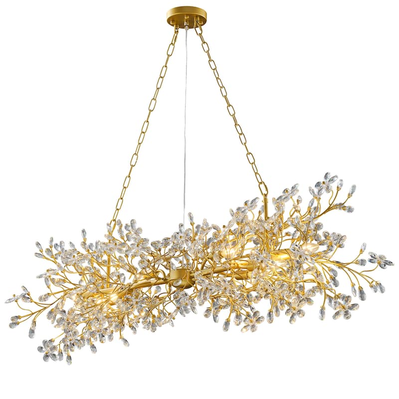 KAYLA D800/D1000/L1300 Tree Branch Chandelier Dining Pendant - Copper Color