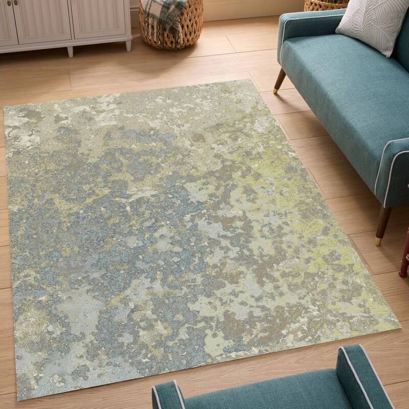 Modern Artistic Area Rug - 6' x 7'