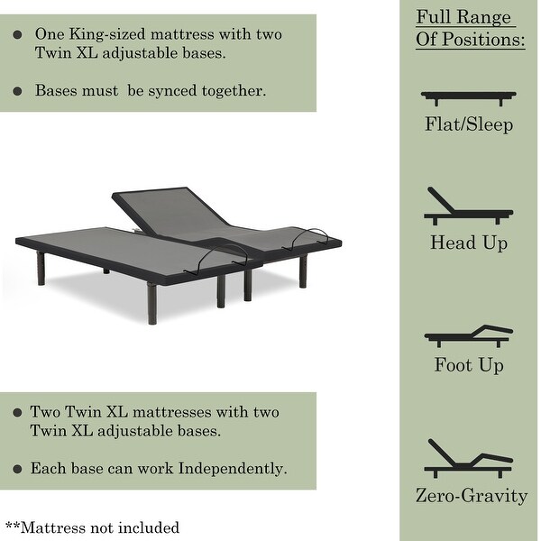Mattress firm 300 adjustable base zero gravity deals