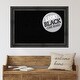 preview thumbnail 6 of 10, Framed Black Cork Board, Rustic Pine Black