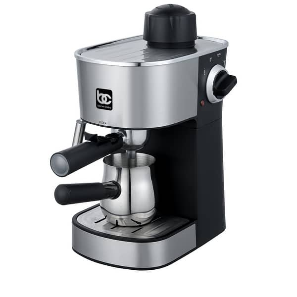 Mr. Coffee Steam Espresso and Cappuccino Maker - Black